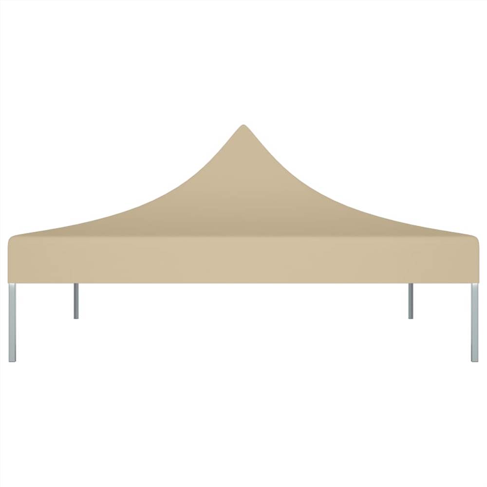 Party Tent Roof 2x2 m Beige 270 g/m²