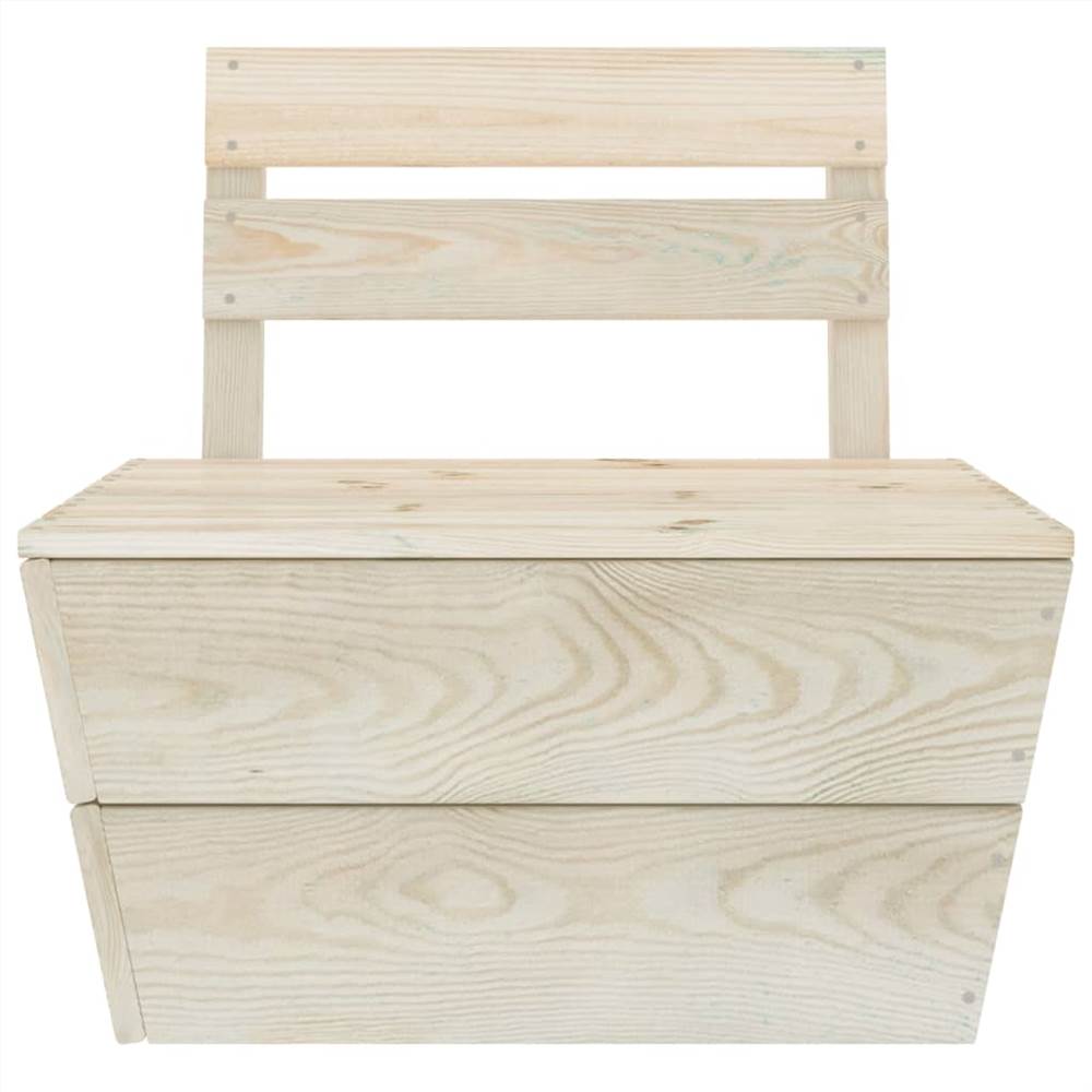 9 Piece Garden Pallet Lounge Set Impregnated Spruce Wood