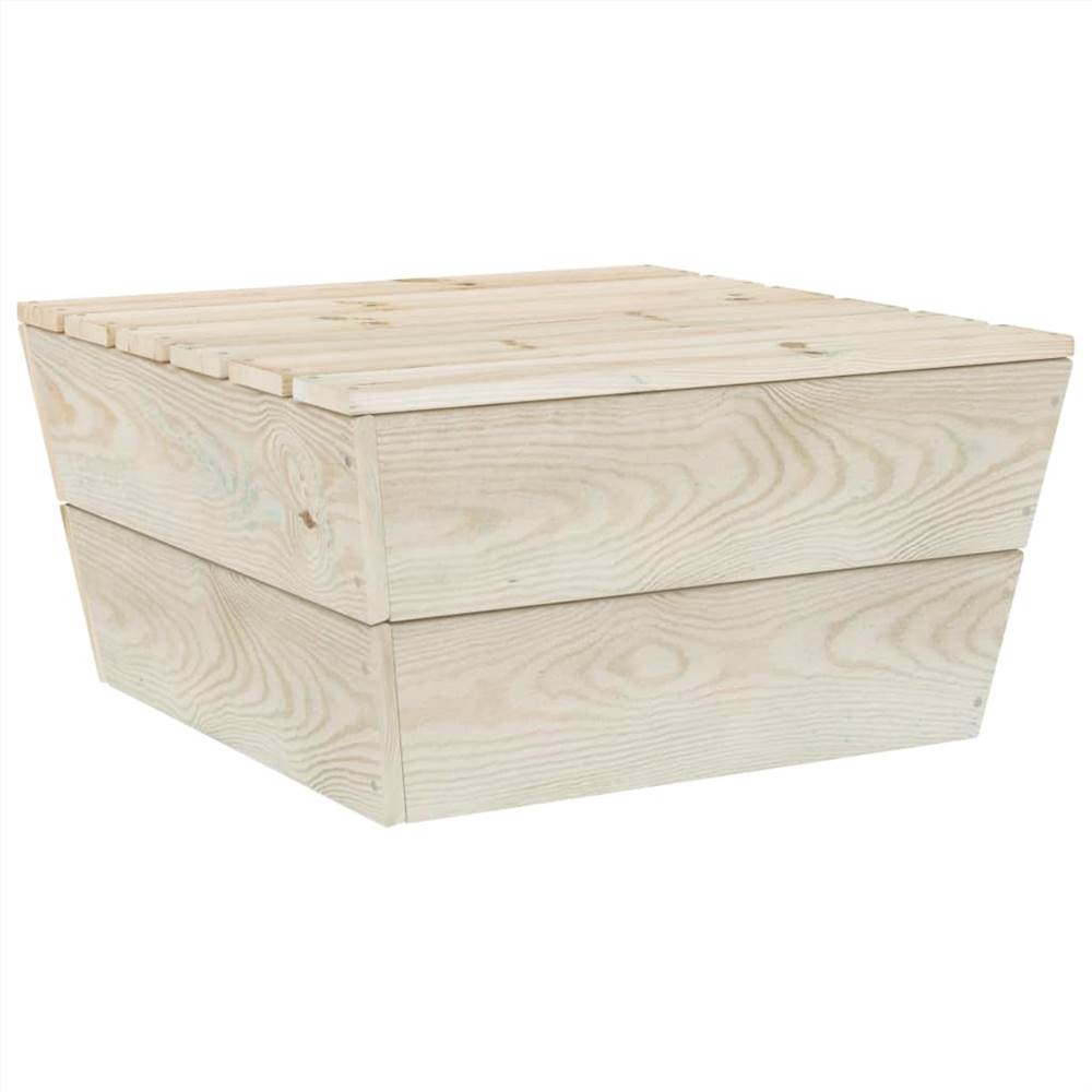 9 Piece Garden Pallet Lounge Set Impregnated Spruce Wood