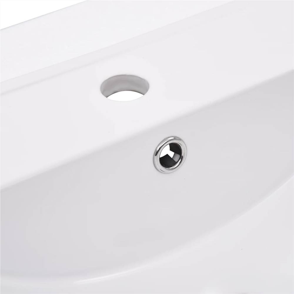 Built-in Basin 80.5x46.3x17.5 cm Ceramic White