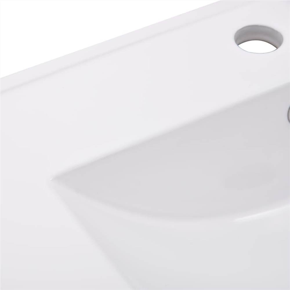 Built-in Basin 80.5x46.3x17.5 cm Ceramic White