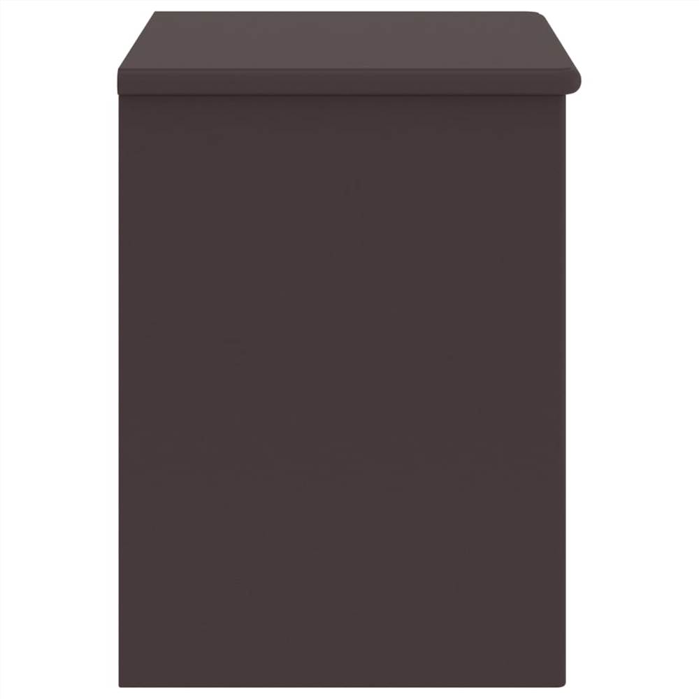 Bedside Cabinets 2 pcs Dark Brown 35x30x40 cm Solid Pinewood