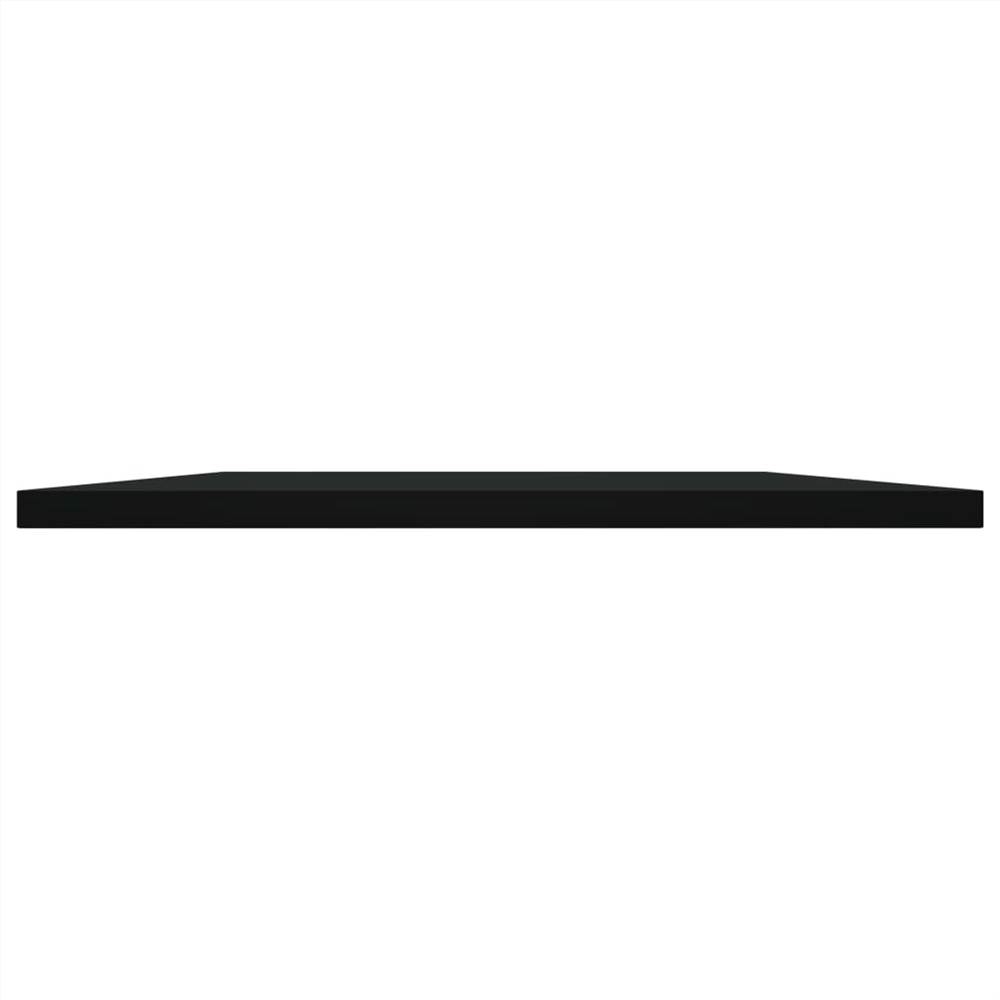Bookshelf Boards 8 pcs Black 60x50x1.5 cm Chipboard