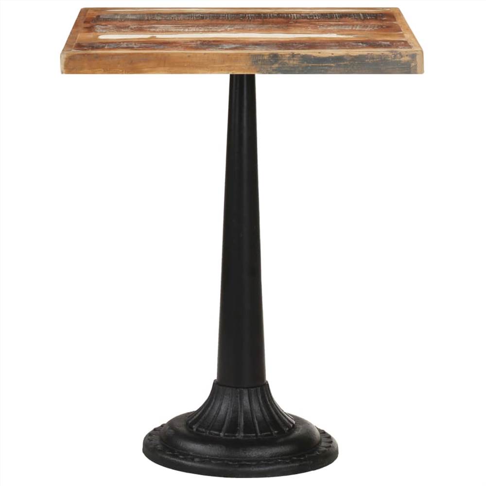 Bistro Table 60x60x76 cm Solid Reclaimed Wood