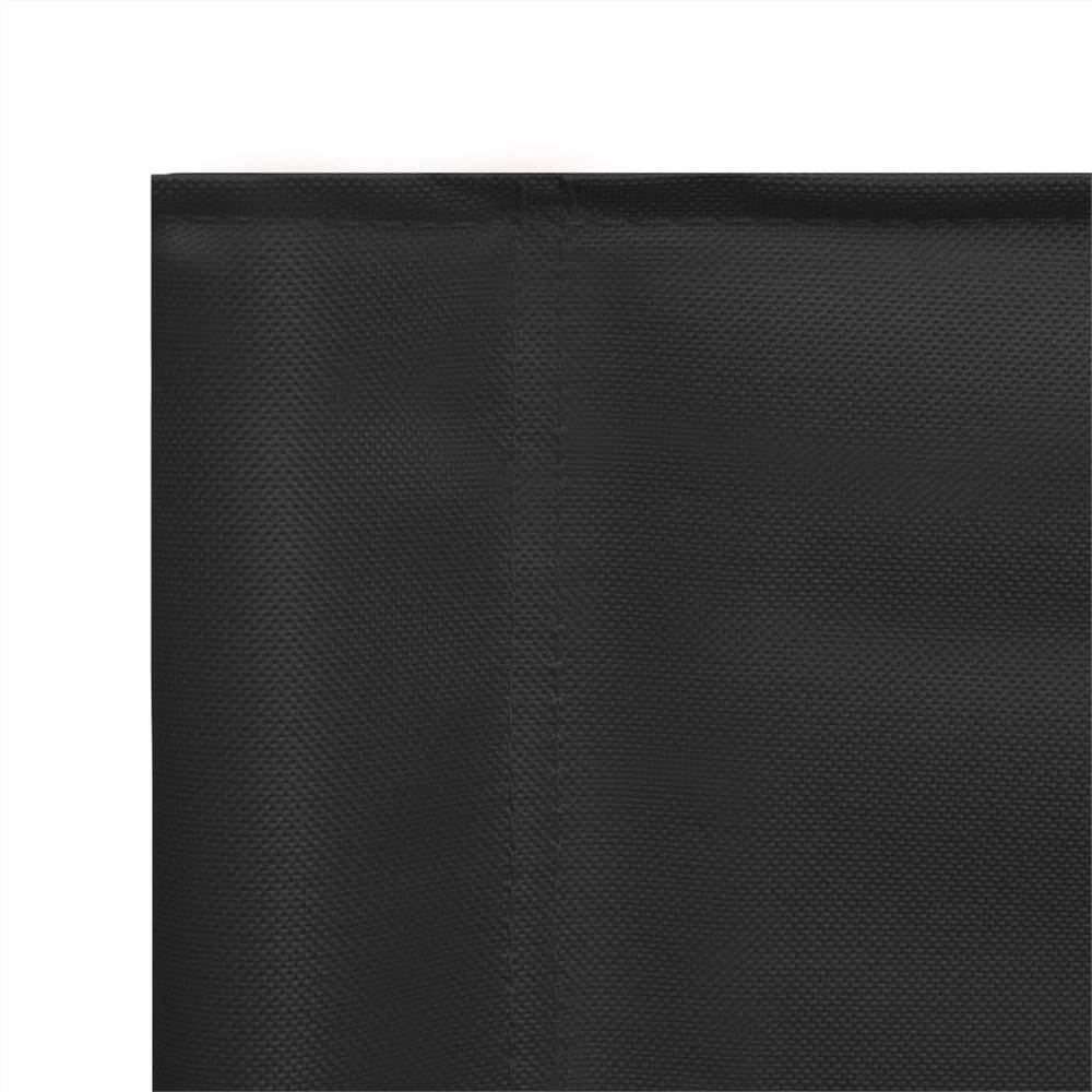 Directors Chairs 2 pcs Steel Black