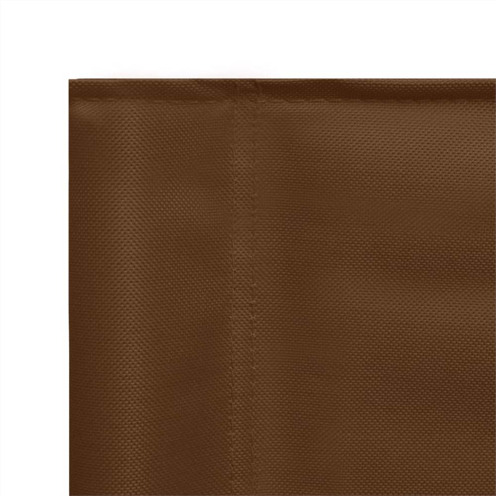 Directors Chairs 2 pcs Steel Brown