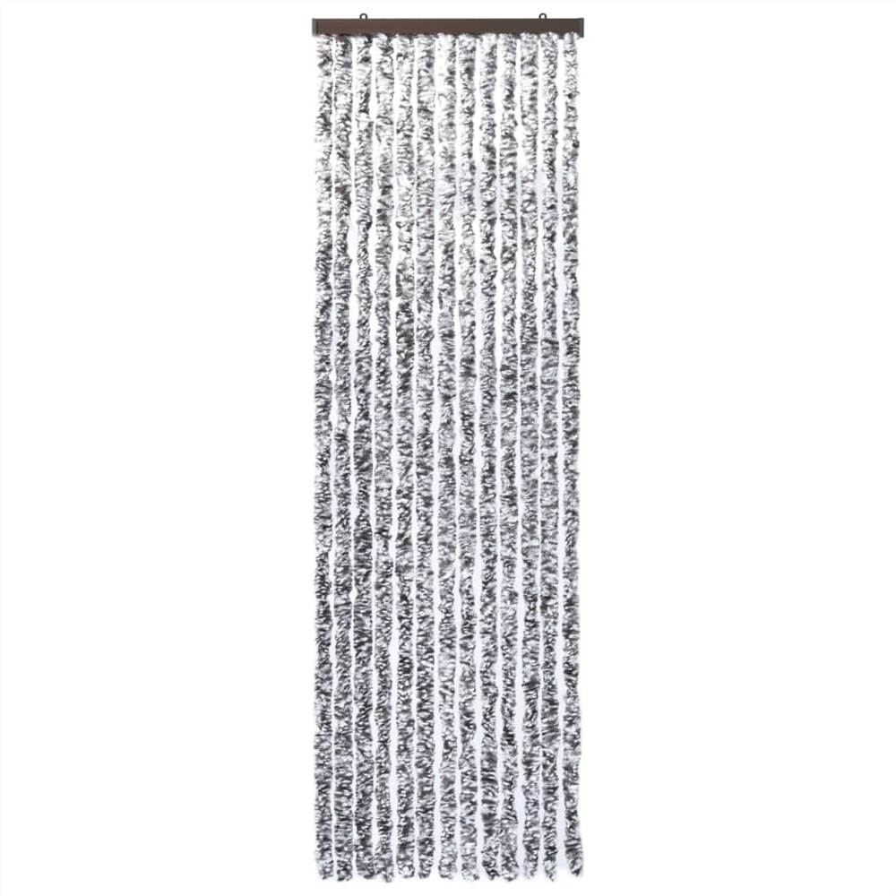 Insect Curtain Brown and Beige 90x200 cm Chenille