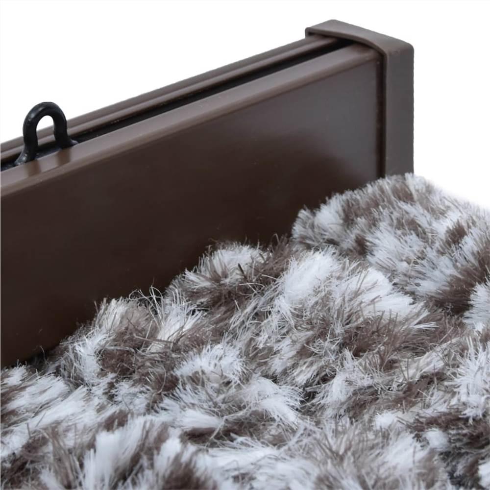 Insect Curtain Brown and Beige 90x200 cm Chenille