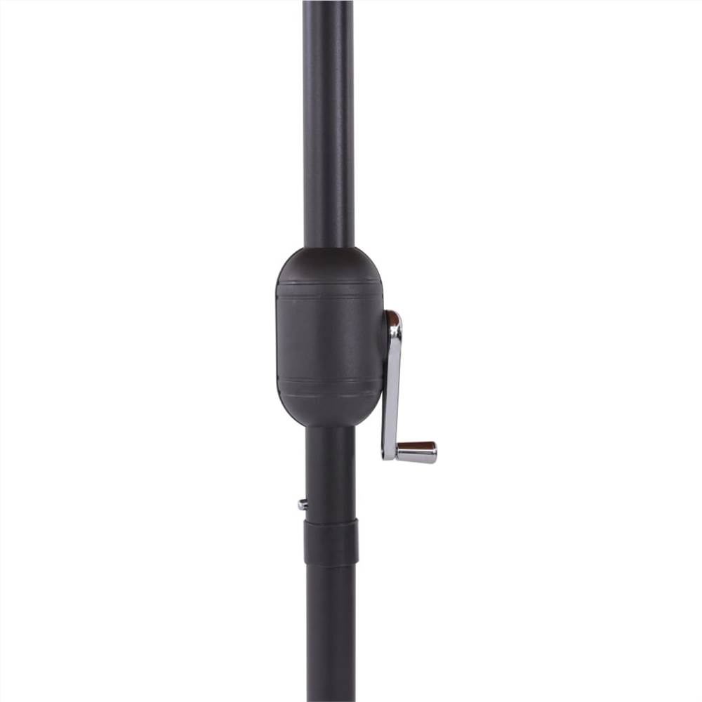Outdoor Parasol with Aluminium Pole 270 cm Terracotta