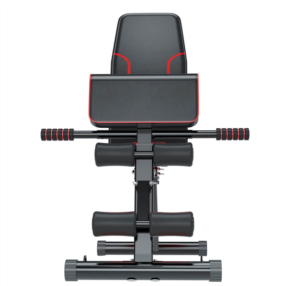 Multi-Functional Bench for Full All-in-One Body Workout Hyper Back Extension Roman Chair Adjustable Ab Sit up Bench Decline Bench Flat Bench