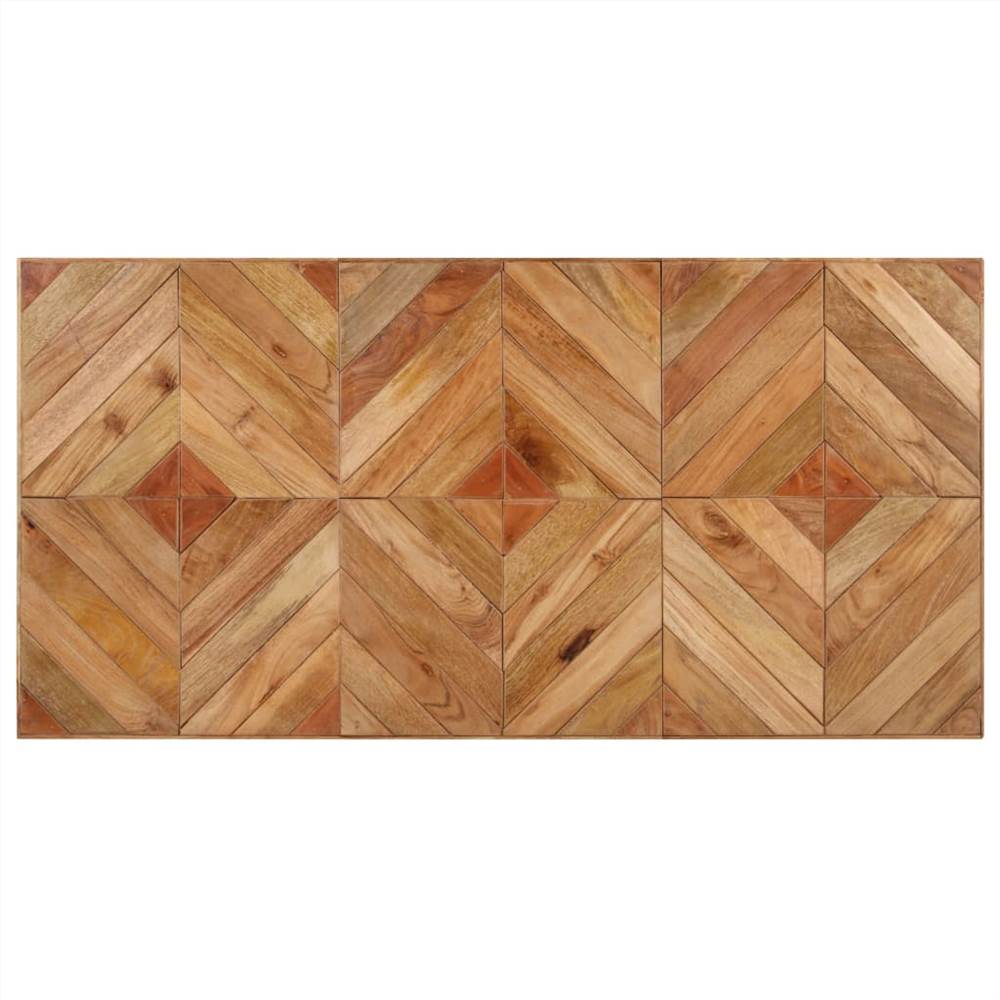 Dining Table 140x70x76 cm Solid Acacia and Mango Wood