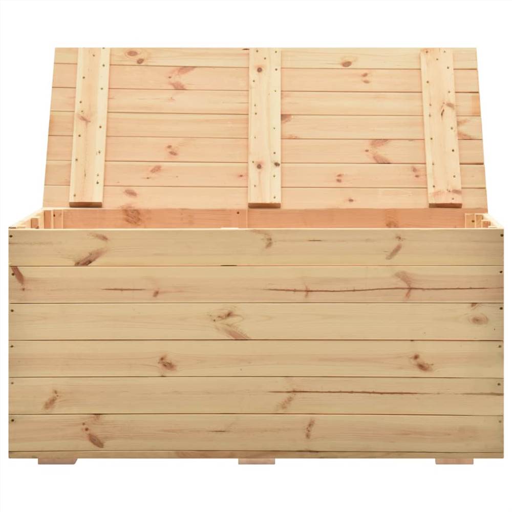 Storage Box 120x63x50.7 cm Solid Pine Wood