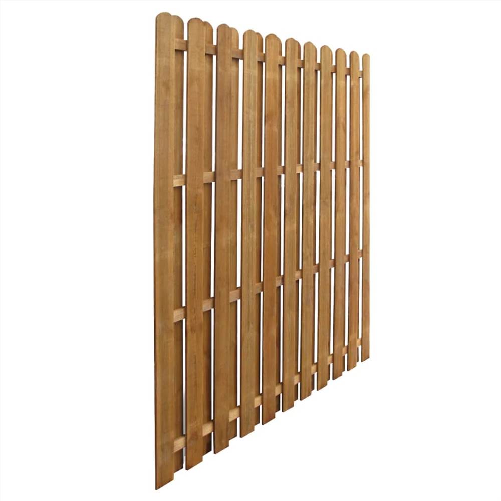 Hit and Miss Fence Panel Pinewood 180x180 cm