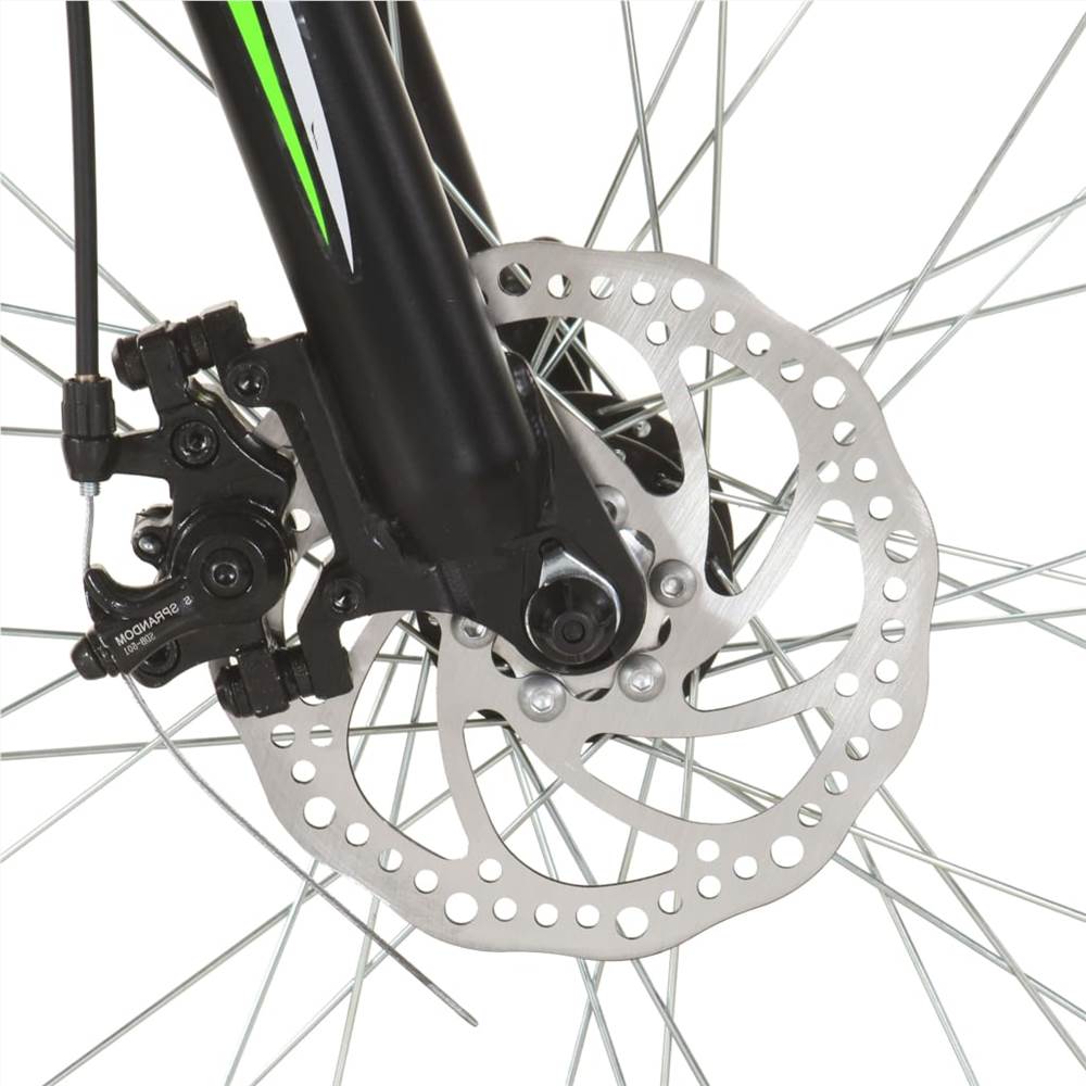 Mountain Bike 21 Speed 26 inch Wheel 36 cm Black