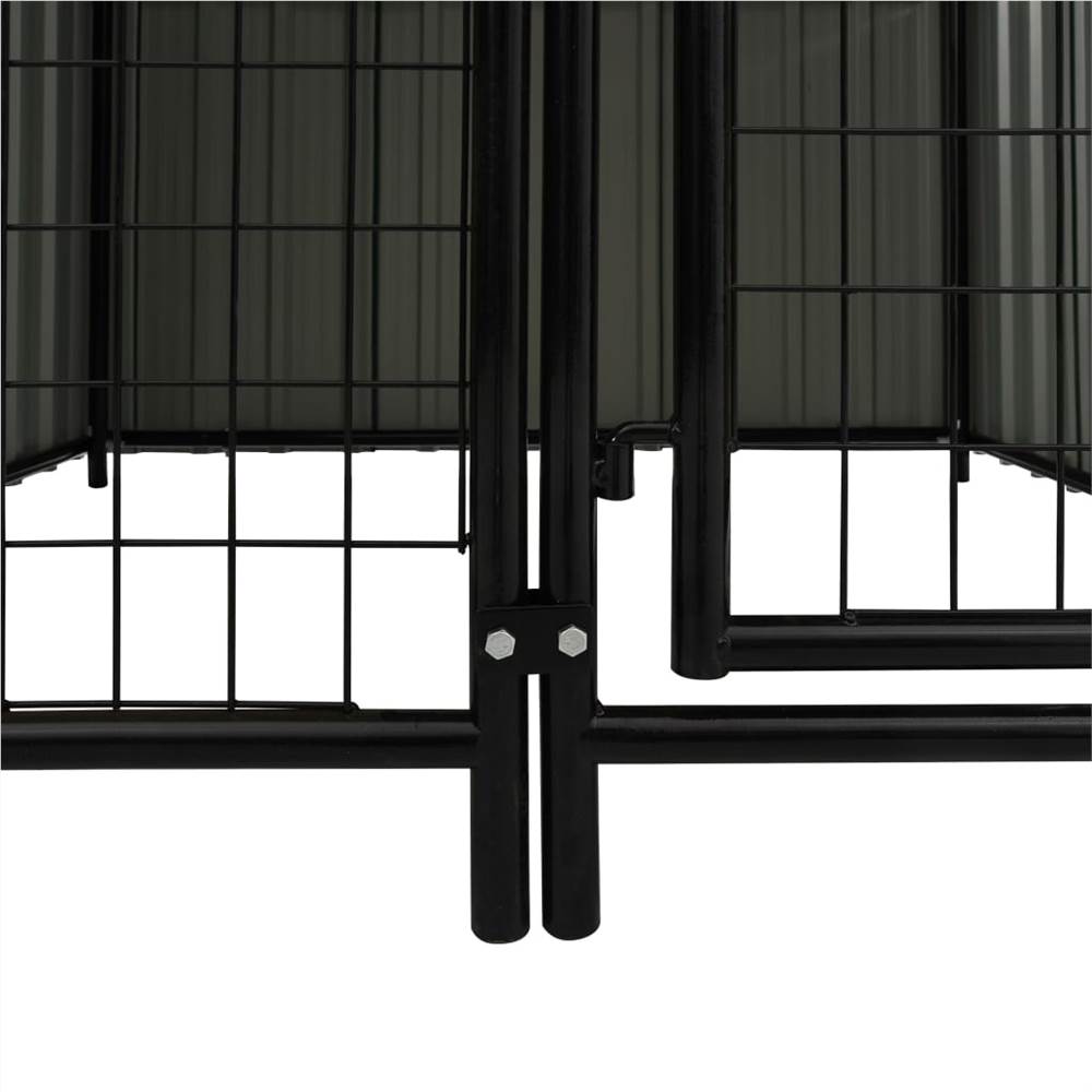 Outdoor Dog Kennel 193x133x164 cm
