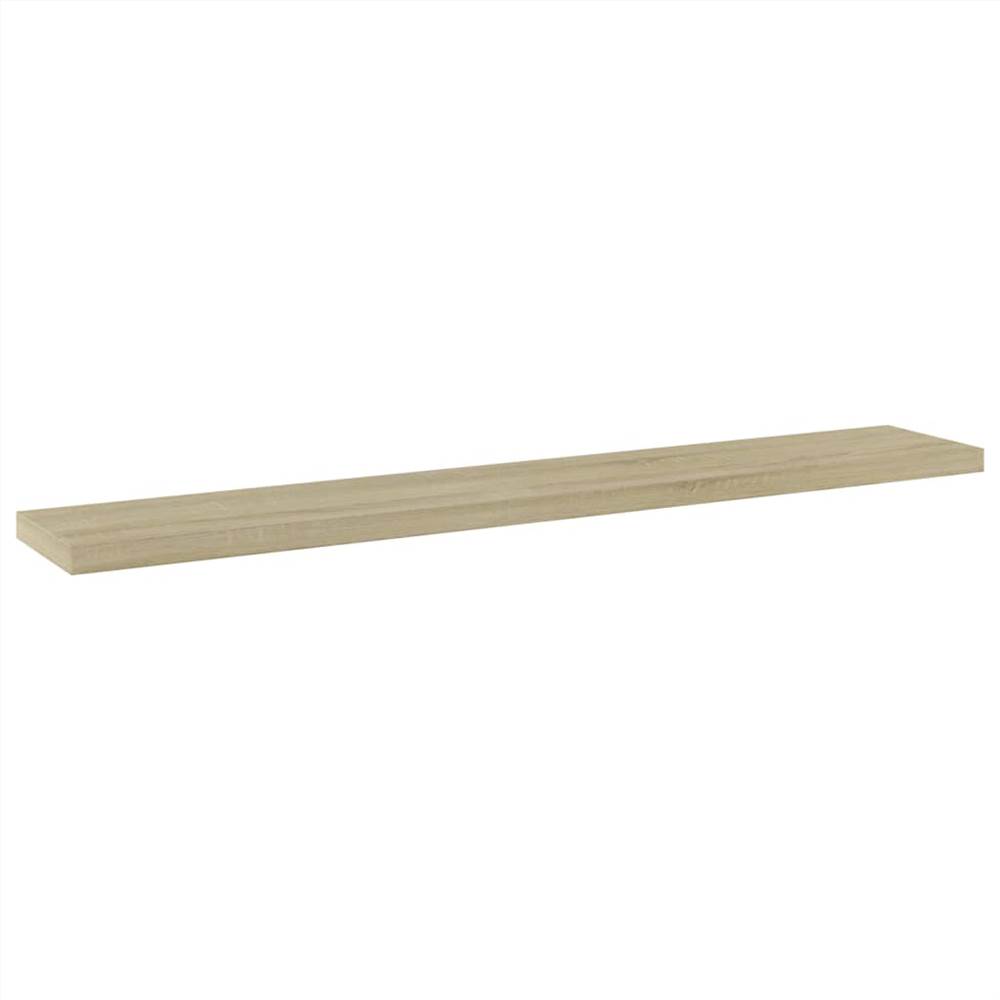 Bookshelf Boards 4 pcs Sonoma Oak 60x10x1.5 cm Chipboard