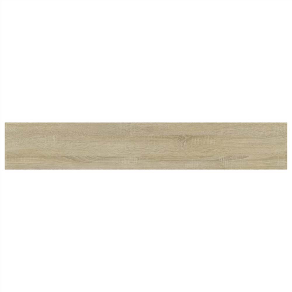Bookshelf Boards 4 pcs Sonoma Oak 60x10x1.5 cm Chipboard