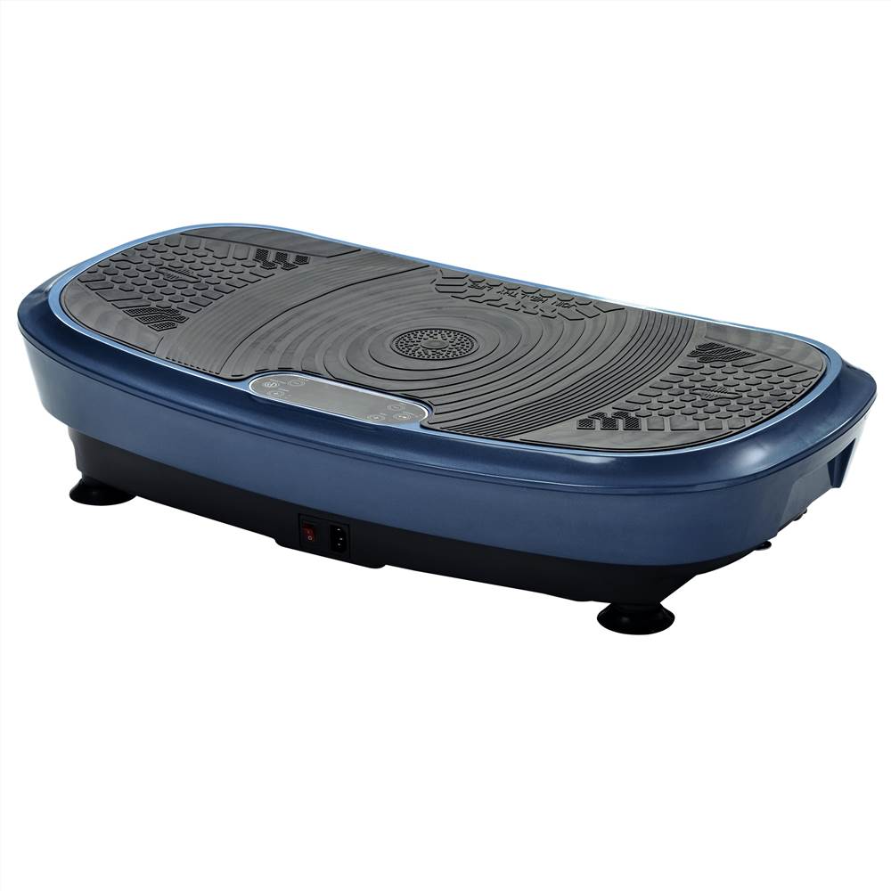 Profi Vibrationsplatte 3D Wipp Vibration Technologie + Bluetooth Musik, Riesige Fläche, 2 Kraftvolle Motoren + einmaliges Design + Trainingsbänder + Fernbedienung