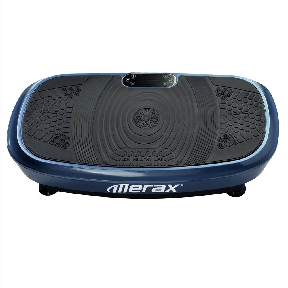 Profi Vibrationsplatte 3D Wipp Vibration Technologie + Bluetooth Musik, Riesige Fläche, 2 Kraftvolle Motoren + einmaliges Design + Trainingsbänder + Fernbedienung