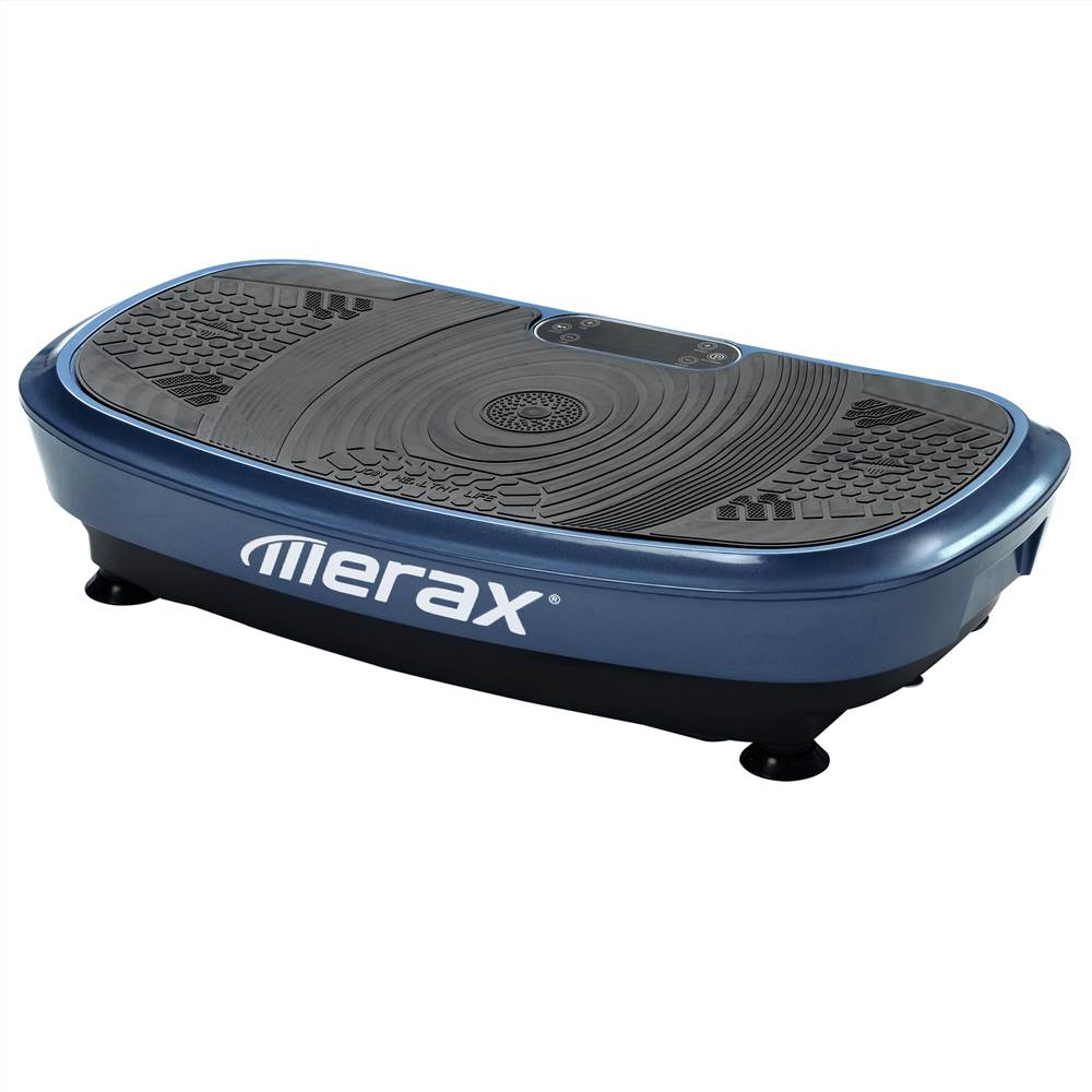 Profi Vibrationsplatte 3D Wipp Vibration Technologie + Bluetooth Musik, Riesige Fläche, 2 Kraftvolle Motoren + einmaliges Design + Trainingsbänder + Fernbedienung