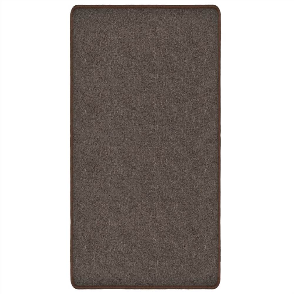 Rug Tufted 80x150 cm Brown