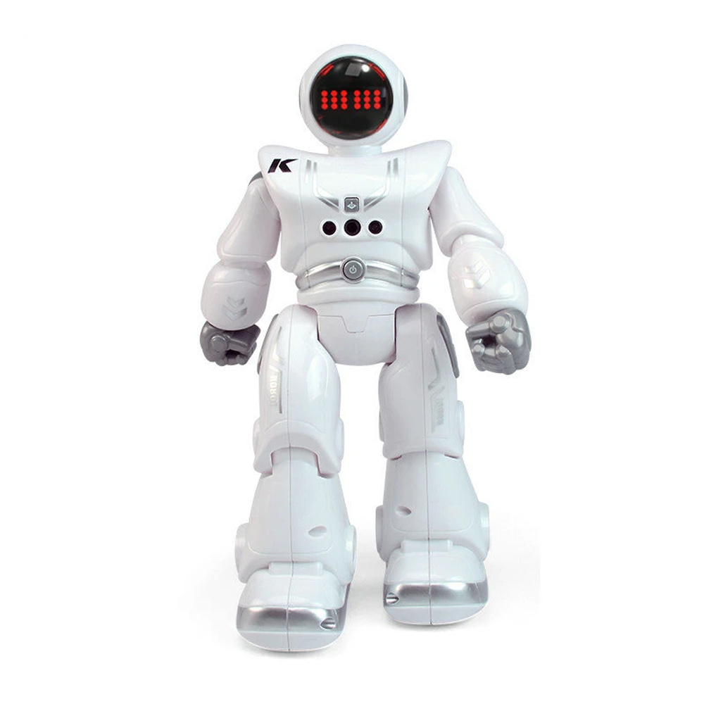 

JJRC R18 RC Robot 2.4G Gesture Sensing Programmable Remote Control Music Dance Robot Toy - White