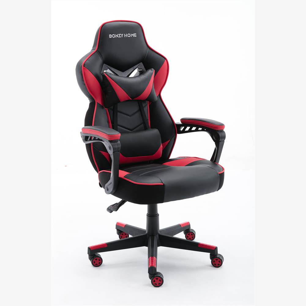 Gaming Chair Office Chair High Back Computer Chair PU Leather Desk Chair PC Racing Executive