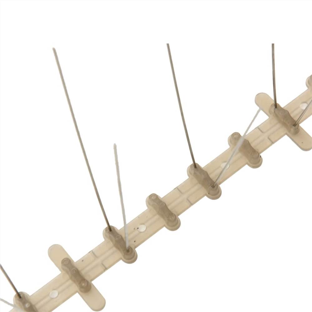 2-row Plastic Bird & Pigeon Spikes Set of 20 10 m