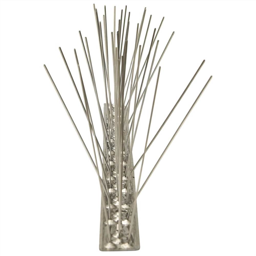 5-row Stainless Steel Bird & Pigeon Spikes Set of 40 20 m