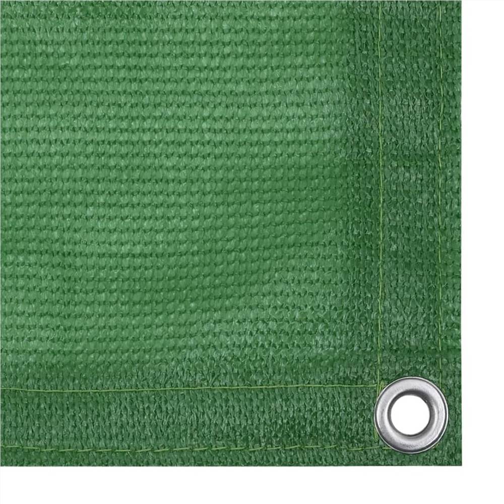 Balcony Screen Light Green 75x400 cm HDPE