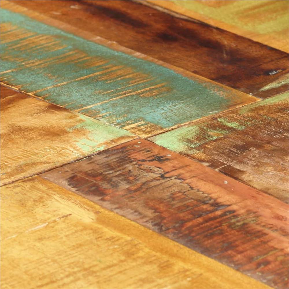 Dining Table 160x90x75 cm Solid Reclaimed Wood