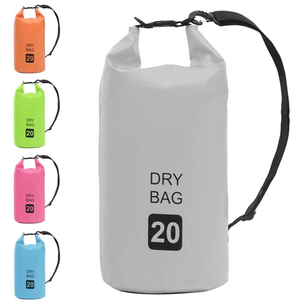 Dry Bag Grey 20 L PVC