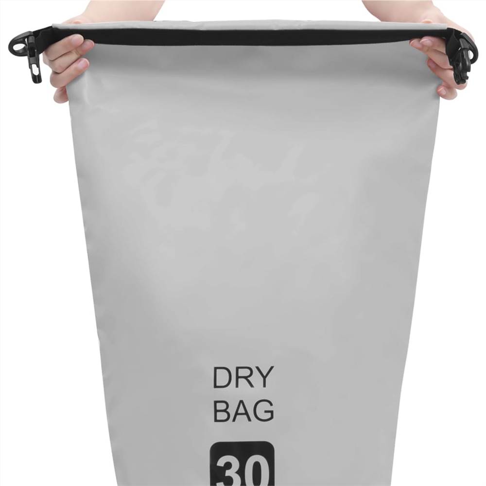 Dry Bag Grey 30 L PVC