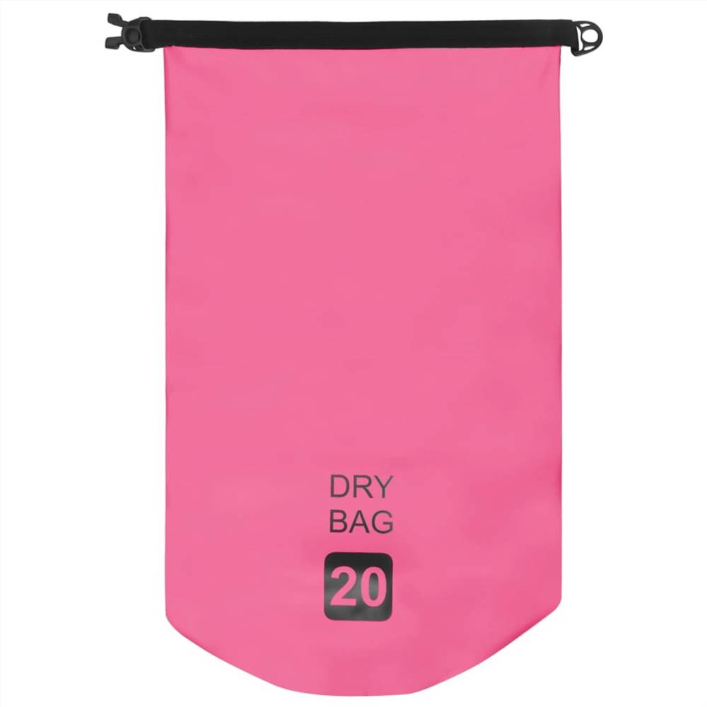 Dry Bag Pink 20 L PVC