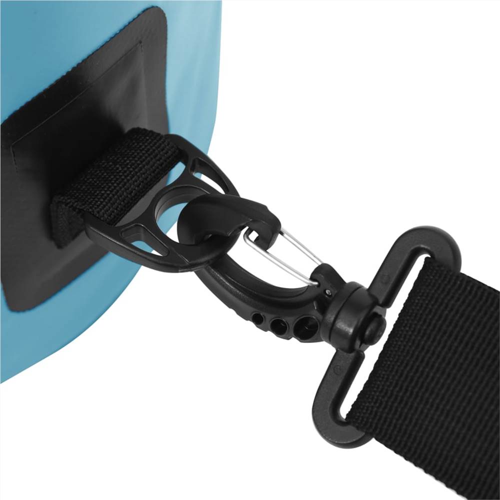 Dry Bag with Zipper Blue 15 L PVC