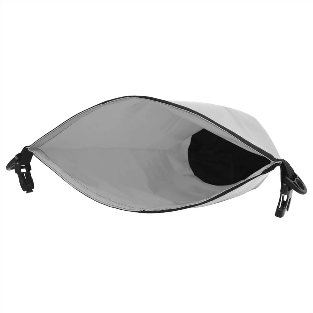 Dry Bag with Zipper Grey 20 L PVC