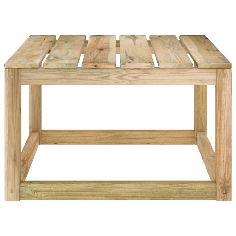 Garden Pallet Tables 2 pcs 60x60x36.5 cm Impregnated Pinewood