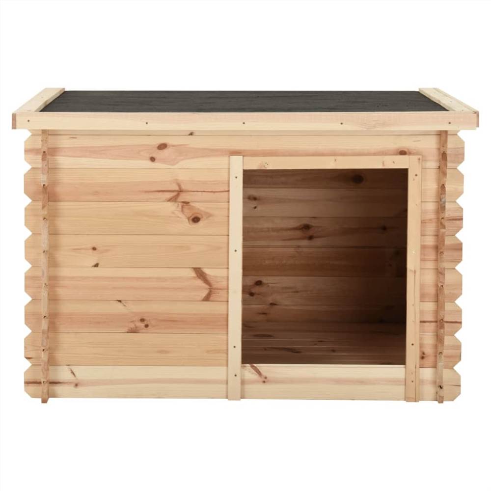 Dog House 150x120x80 cm Solid Pine Wood