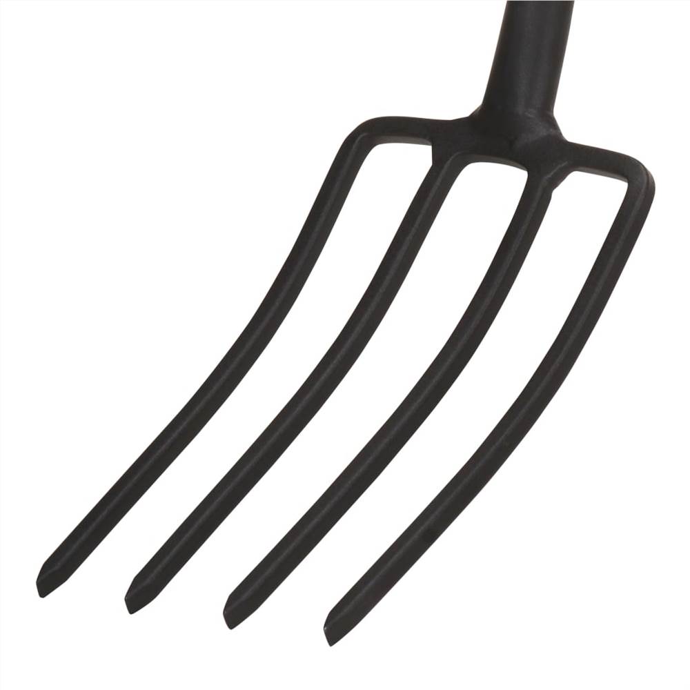 Garden Digger Fork D Grip Steel