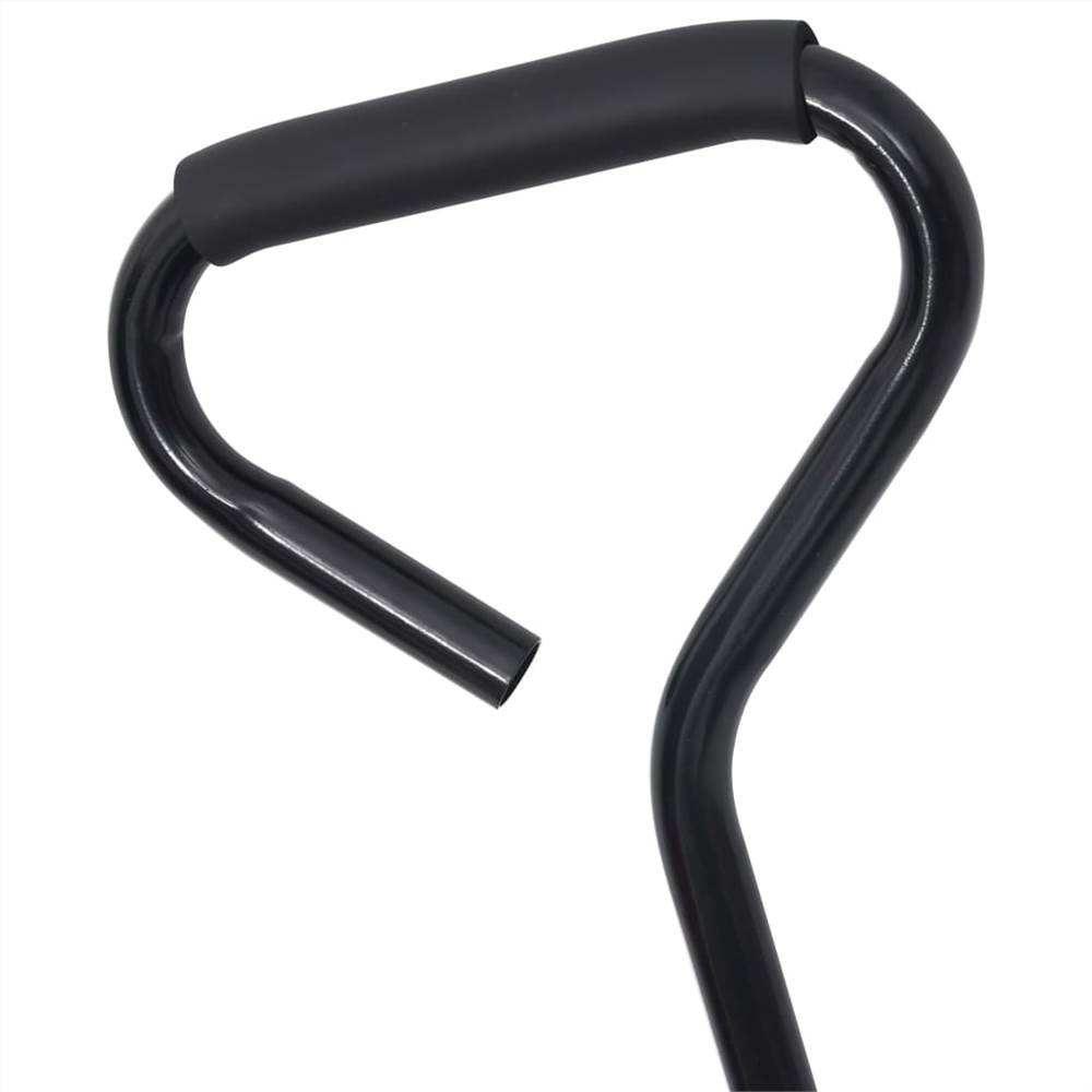 Garden Tipping Hand Cart 300 kg 75L Black