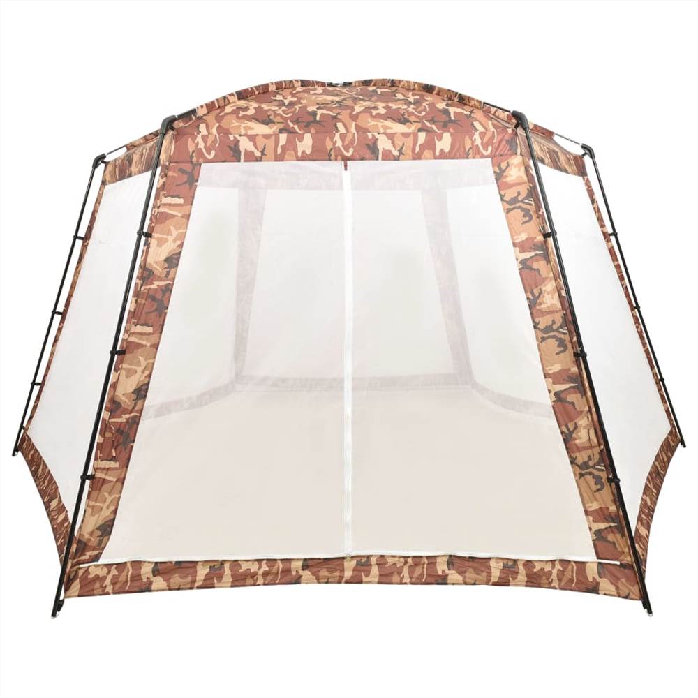 Pool Tent Fabric 590x520x250 cm Camouflage