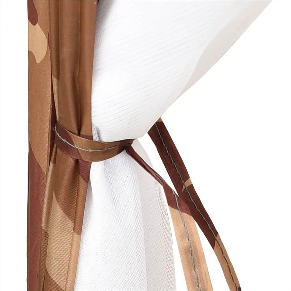 Pool Tent Fabric 590x520x250 cm Camouflage