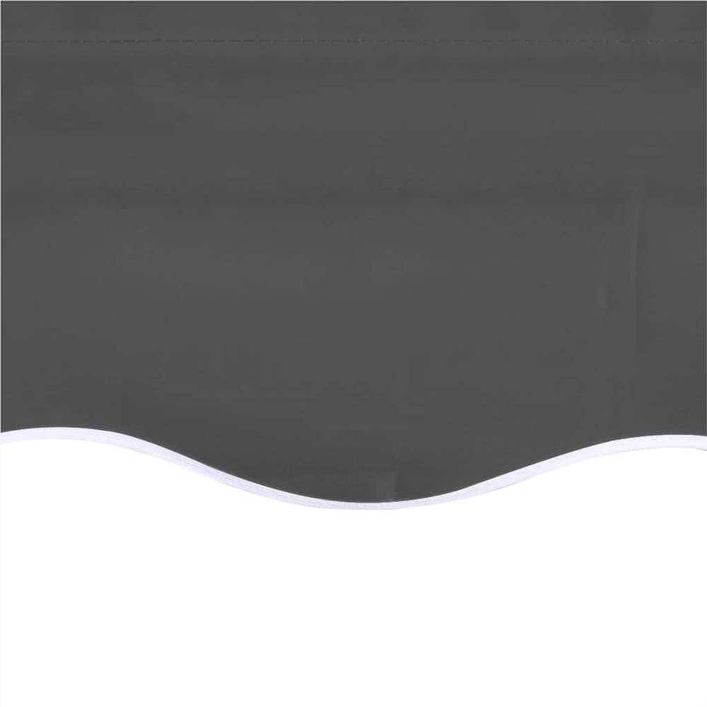 Replacement Fabric for Awning Anthracite 6x3.5 m