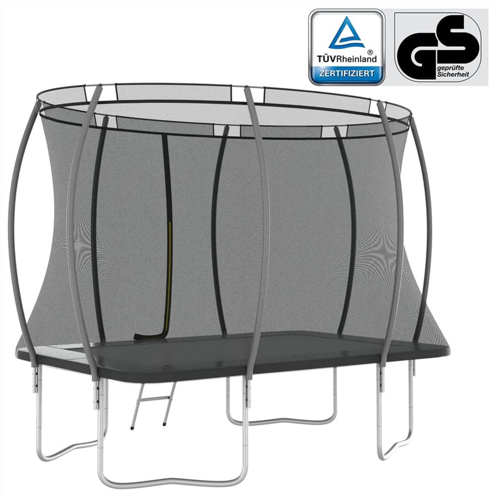 Trampoline Set Rectangular 274x183x76 cm 150 kg