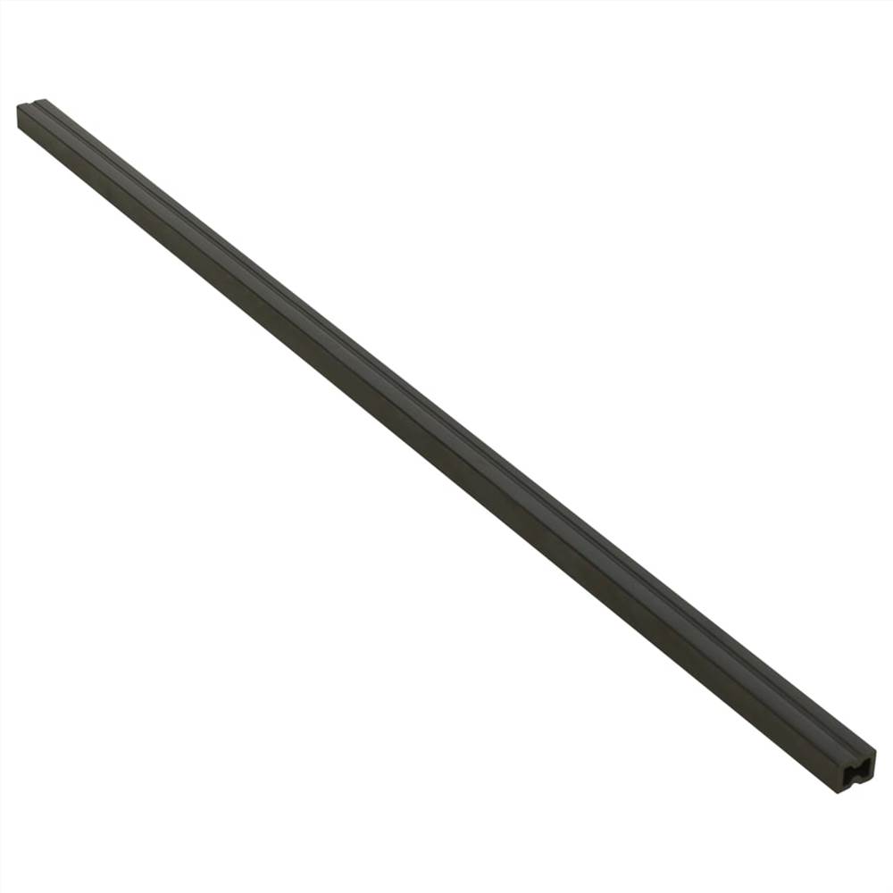 WPC Decking Boards with Accessories Brown and Grey 16 m² 2.2 m