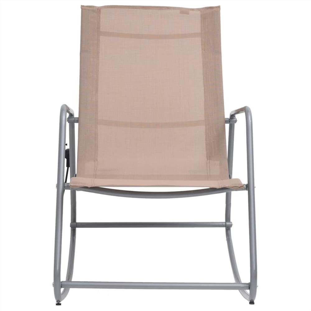 Garden Swing Chair Taupe 95x54x85 cm Textilene