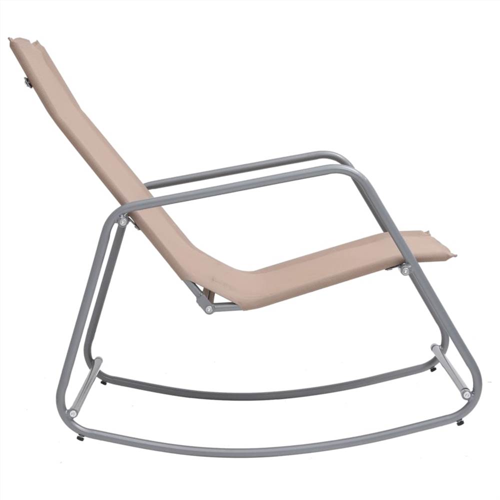 Garden Swing Chair Taupe 95x54x85 cm Textilene
