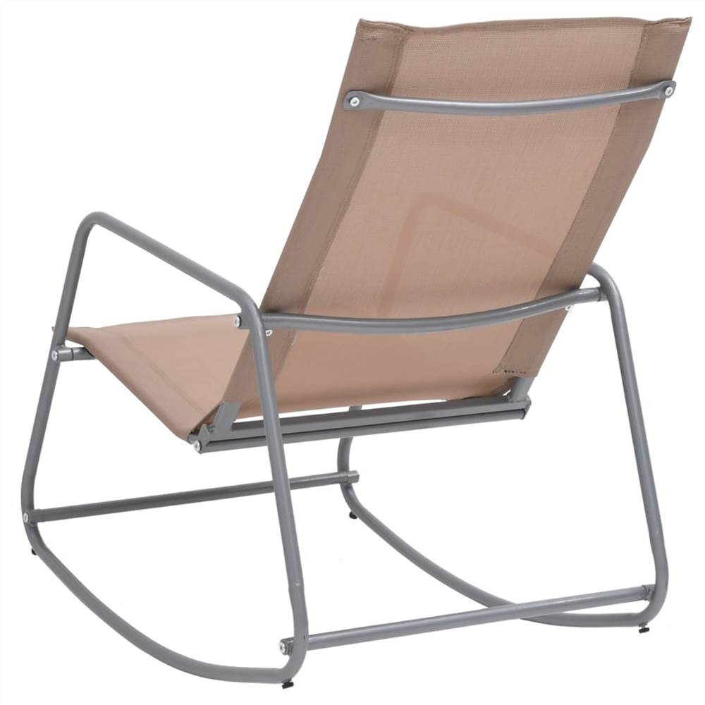 Garden Swing Chair Taupe 95x54x85 cm Textilene