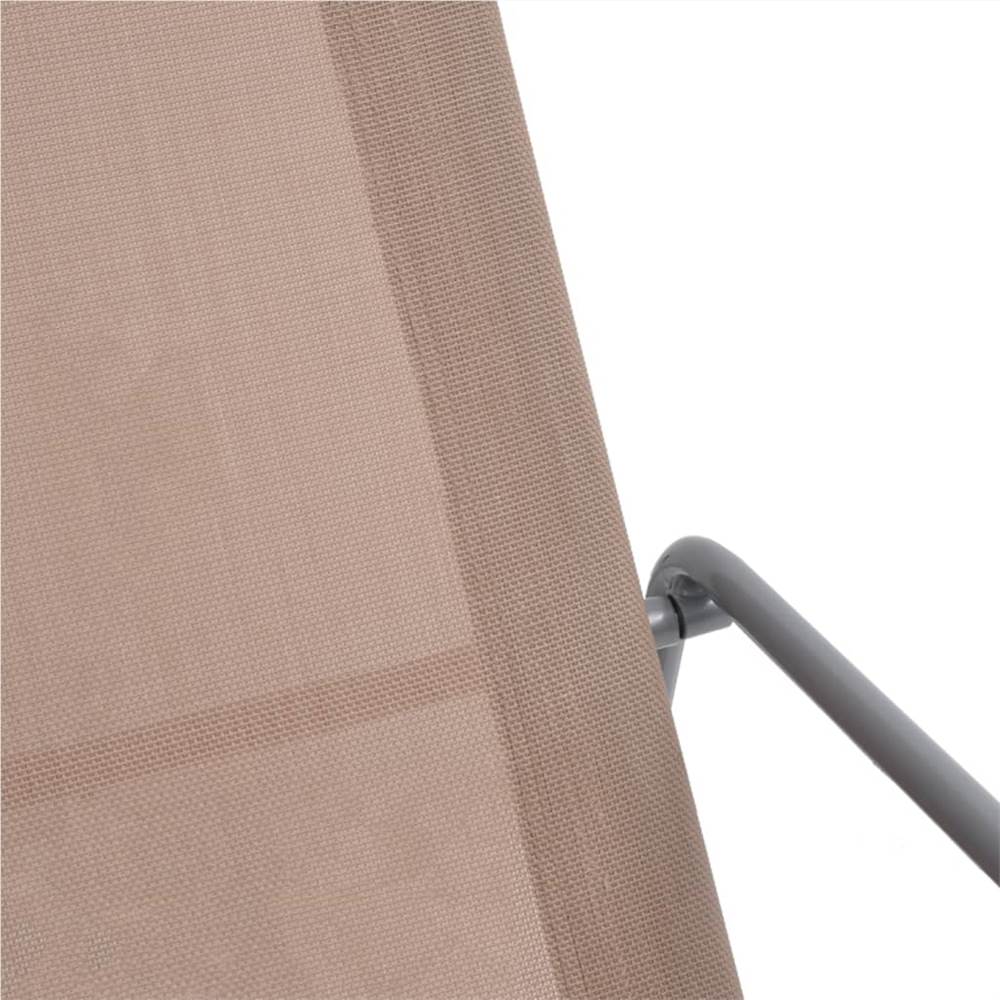 Garden Swing Chair Taupe 95x54x85 cm Textilene