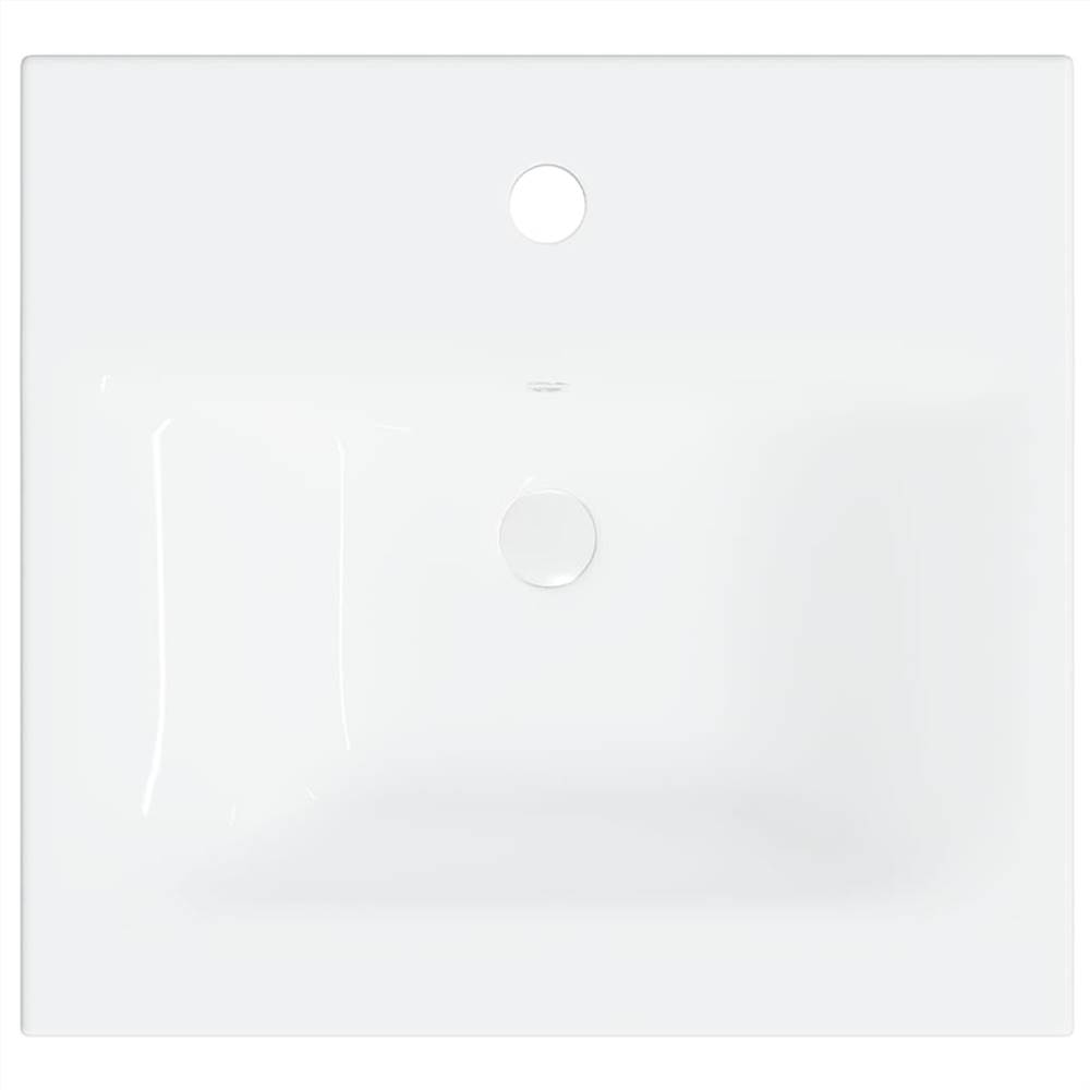 Bathroom Furniture Set White Chipboard